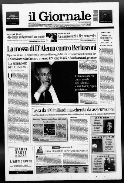 Il giornale : quotidiano del mattino